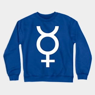 Mercury Alchemical Symbol Crewneck Sweatshirt